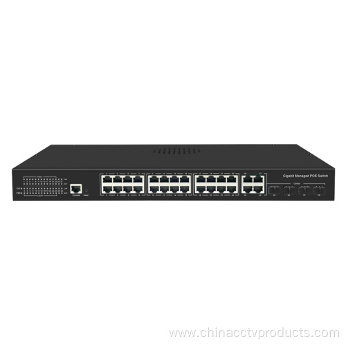 24ports 1000Mbps Layer 2 Managed PoE Switch